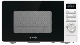 Микроволновая печь Gorenje, 20л, электр. управляющий, 800Вт, гриль, дисплей, белый