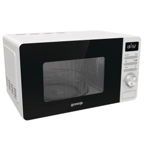 Мікрохвильова піч Gorenje, 20л, електр. керув., 800Вт, гриль, дисплей, білий №3