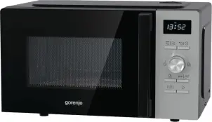 Микроволновая печь Gorenje, 20л, электр. рул., 800Вт, гриль, дисплей, 11 программ, нерж №3