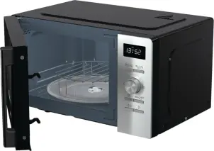 Микроволновая печь Gorenje, 20л, электр. рул., 800Вт, гриль, дисплей, 11 программ, нерж №5