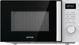 Микроволновая печь Gorenje, 20л, электр. упр., 800Вт, дисплей, белый