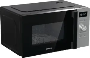 Микроволновая печь Gorenje, 20л, электр. рул., 800Вт, гриль, дисплей, 11 программ, нерж №7