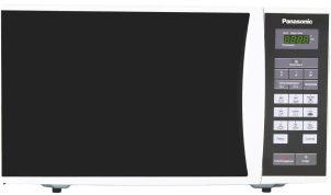 Мікрохвильова піч Panasonic, 25л, 800Вт, дисплей, відкрю ручкою, біло-чорний №2