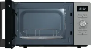 Микроволновая печь Gorenje, 20л, электр. рул., 800Вт, гриль, дисплей, 11 программ, нерж №8