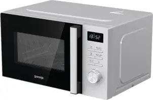 Микроволновая печь Gorenje, 20л, электр. упр., 800Вт, дисплей, белый №4
