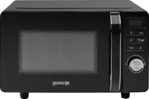 Мікрохвильова піч Gorenje, 20л, електр. керув., 700Вт, гриль, дисплей, чорний №2
