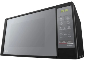 Микроволновая печь LG, 20л, электрон. управление, 700Вт, дисплей, черный №7