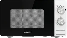 Микроволновая печь Gorenje, 20л, мех. управляющий, 800Вт, белый