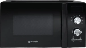 Микроволновая печь Gorenje, 20л, мех. управляющий, 800Вт, дисплей, черный №1