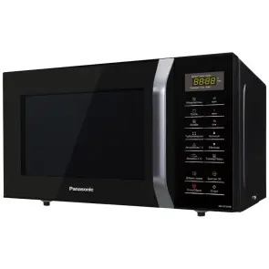 Мікрохвильова піч Panasonic, 23л, 800Вт, гриль, дисплей, чорний №6