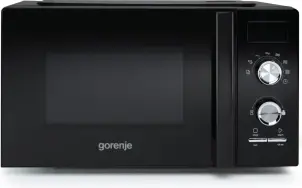 Микроволновая печь Gorenje, 20л, мех. управляющий, 800Вт, дисплей, черный №2