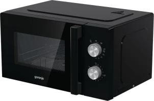 Микроволновая печь Gorenje, 20л, мех. управл., 800Вт, гриль, черный №5
