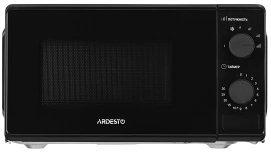 Микроволновая печь ARDESTO, 20л, мех.управл., 700Вт, откр.кнопкой, черный