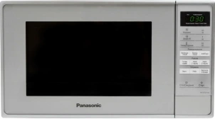 Мікрохвильова піч Panasonic, 20л, електр.управл., 800Вт, дисплей, сріблястий №1