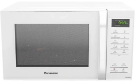 Микроволновая печь Panasonic, 25л, 800Вт, дисплей, ручкой открю, белый