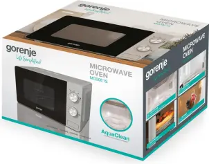 Микроволновая печь Gorenje, 20л, мех. управляющий, 800Вт, серебристый №6