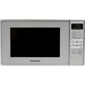 Мікрохвильова піч Panasonic, 20л, електр.управл., 800Вт, дисплей, сріблястий №2