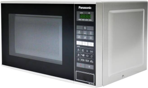 Мікрохвильова піч Panasonic, 20л, 800Вт, дисплей, відкр.кнопкою, нерж №3