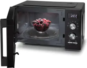 Микроволновая печь Gorenje, 20л, мех. управляющий, 800Вт, дисплей, черный №9