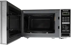 Мікрохвильова піч Panasonic , 20л, 800Вт, гриль, дисплей, нерж №3