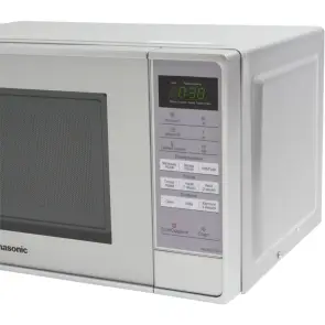 Мікрохвильова піч Panasonic, 20л, електр.управл., 800Вт, дисплей, сріблястий №4