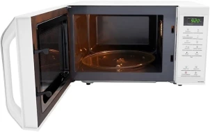 Микроволновая печь Panasonic, 25л, 800Вт, дисплей, ручкой открю, белый №5