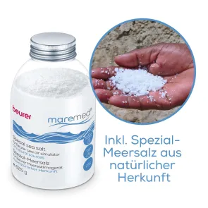 Очисник повітря Beurer Maremed, 50м2, 150м3/год, дисплей, 2-грубої очистки+1 водяний, створення морського клімату, білий №4