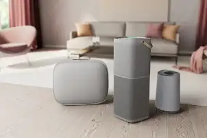 Очищувач повітря Electrolux, 92м2, 442м3/год, дисплей, 5-и шаровий HEPA фільтр, Wi-Fi, 9 режимів, сірий №7