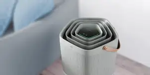 Очищувач повітря Electrolux, 92м2, 442м3/год, дисплей, 5-и шаровий HEPA фільтр, Wi-Fi, 9 режимів, сірий №11