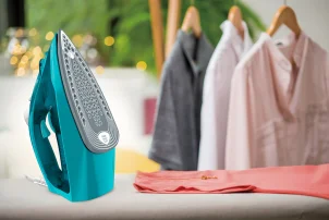 утюг Tefal Express Steam, 2500Вт, 270мл, паровой удар -200гр, постоянная пара – 45гр, керам. подошва, бирюзовый №1