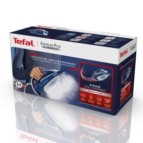утюг Tefal Easygliss 2, 2700Вт, 270мл, паровой удар -240гр, постоянная пара - 50гр, керам. подошва, синий №1