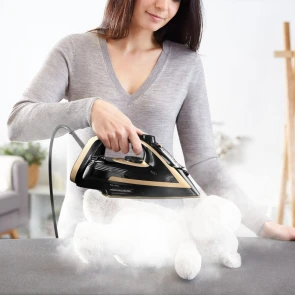 утюг Tefal Puregliss, 3000Вт, 270мл, паровой удар -280гр, постоянная пара - 50гр, керам. подошва, черно-медный №2