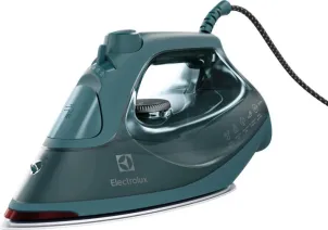 утюг Electrolux, 2600Вт, 330мл, паровой удар 210гр, керам. подошва, зеленый №3