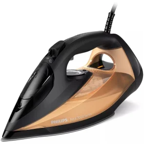 Праска Philips 7000 Series, 2800Вт, 300мл, паровий удар -250гр, постійна пара - 50гр, нерж. сталь, чорно-золотий №4