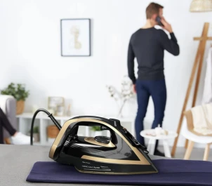 утюг Tefal Puregliss, 3000Вт, 270мл, паровой удар -280гр, постоянная пара - 50гр, керам. подошва, черно-медный №4