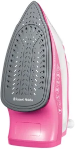 Праска Russell Hobbs Light & Easy Pro, 2600Вт, 240мл, паровий удар -130гр, постійна пара - 40гр, керам. підошва, біло-рожевий №3