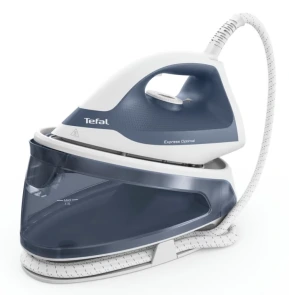 утюг-парогенератор Tefal Optimal, 2200Вт, 1200мл, паровой удар -190гр, постоянный пар - 110гр, керам. подошва, бело-синий №5