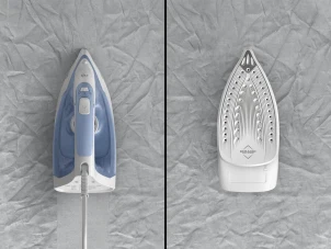Праска Tefal Virtuo 30, 2000Вт, 240мл, паровий удар -120гр, постійна пара - 27гр, керам. підошва, біло-блакитний №7