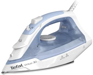 Праска Tefal Virtuo 30, 2000Вт, 240мл, паровий удар -120гр, постійна пара - 27гр, керам. підошва, біло-блакитний №8