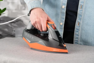 утюг ARDESTO IR-C2233-GR, 2200Вт, 340мл, керам. подошва, черно-оранжевый №5