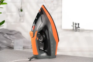 утюг ARDESTO IR-C2233-GR, 2200Вт, 340мл, керам. подошва, черно-оранжевый №6