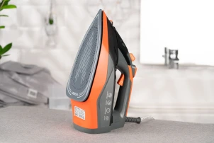 утюг ARDESTO IR-C2233-GR, 2200Вт, 340мл, керам. подошва, черно-оранжевый №8