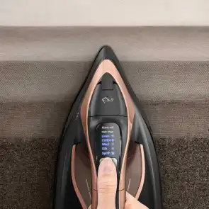 утюг Tefal Ultimate Power Pro, 3200Вт, 350мл, паровой удар -300гр, постоянный пар - 85гр, керам. подошва, черно-золотой №9