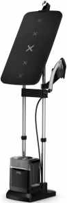 Гладильная система Tefal IXEO Power, 2170Вт, 1100мл, паровой удар -350гр, постоянный пар - 100гр, с гладильной доской, нерж. сталь, черно-серый №1