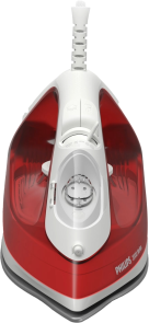 Праска Philips Series 2000, 2000Вт, 250мл, паровий удар -100гр, керам. підошва, червоний №8