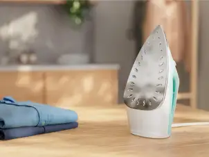 Праска Electrolux, 2200Вт, 250мл, паровий удар 90гр, нерж. сталь, зелено-білий №7
