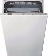 Посудомоечная машина Whirlpool встроенная, 10компл., A++, 45см, дисплей, белый