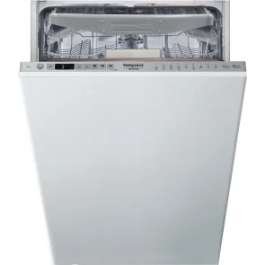 Посудомоечная машина Hotpoint встроенная, 10компл., A++, 45см, дисплей, 3й корзина, белая №2