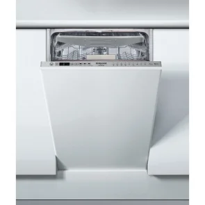 Посудомоечная машина Hotpoint встроенная, 10компл., A++, 45см, дисплей, 3й корзина, белая №3