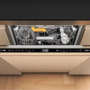Посудомоечная машина Whirlpool встроенная, 14компл., A+++, 60см, дисплей, 3й корзина, белая №6